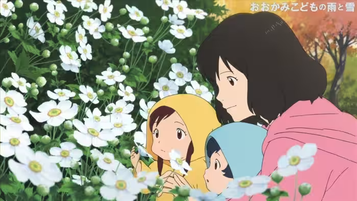 映画「おおかみこどもの雨と雪」予告3